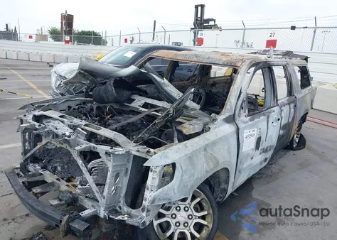 2015 Chevrolet Suburban 1500 Lt из США, поврежденный, VIN 1GNSCJKC1FR593926